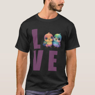 Liebe Budgie Mama Budgerigar Parakeet Bird 5 T-Shirt
