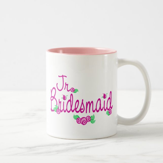 Liebe Buds/Hochzeiten Zweifarbige Tasse (Rechts)