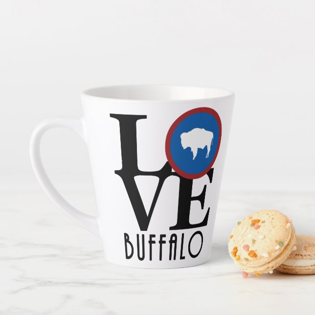 LIEBE Buffalo Wyoming Milchtasse (Beispiel)