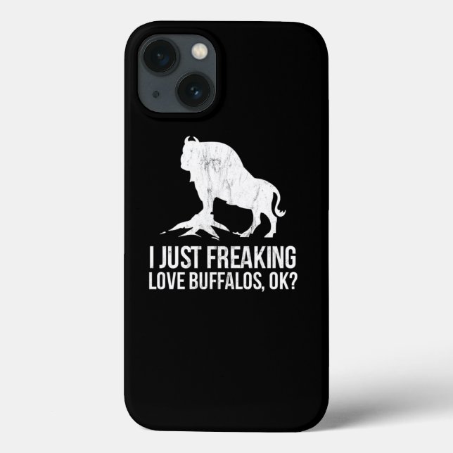 Liebe Buffaloes Buffalo Kostüme Liebe Bison Case-Mate iPhone Hülle (Rückseite)