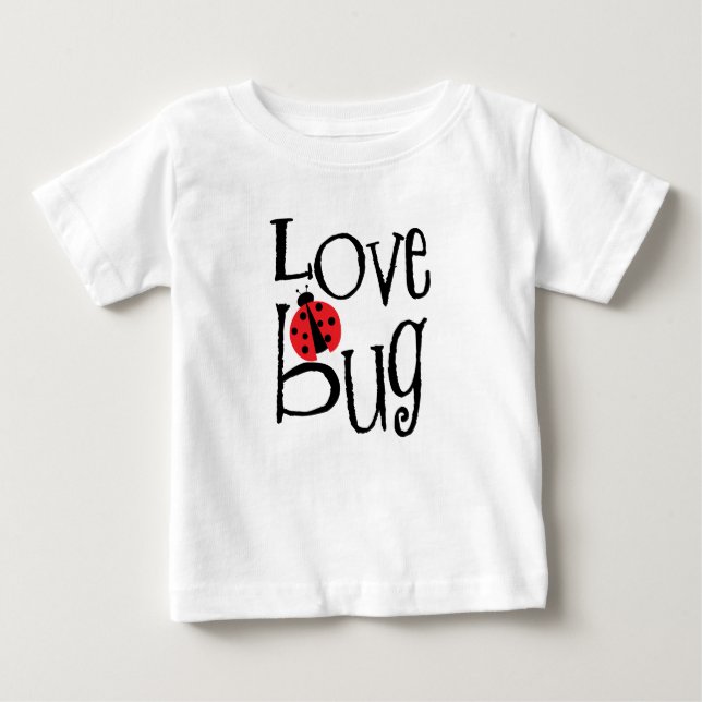 Liebe Bug Baby T-shirt (Vorderseite)
