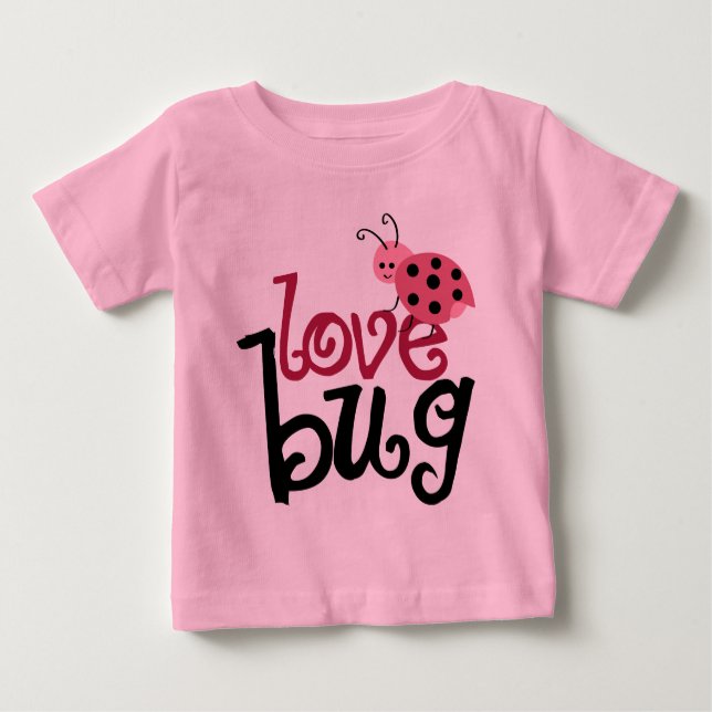 Liebe Bug Baby T-shirt (Vorderseite)