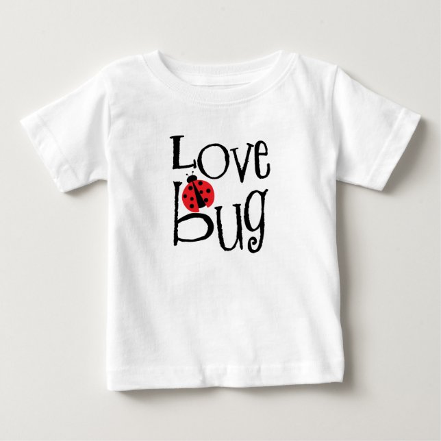 Liebe Bug Baby T-shirt (Vorderseite)