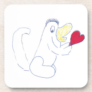 Liebe Bug Cork Untersetzer