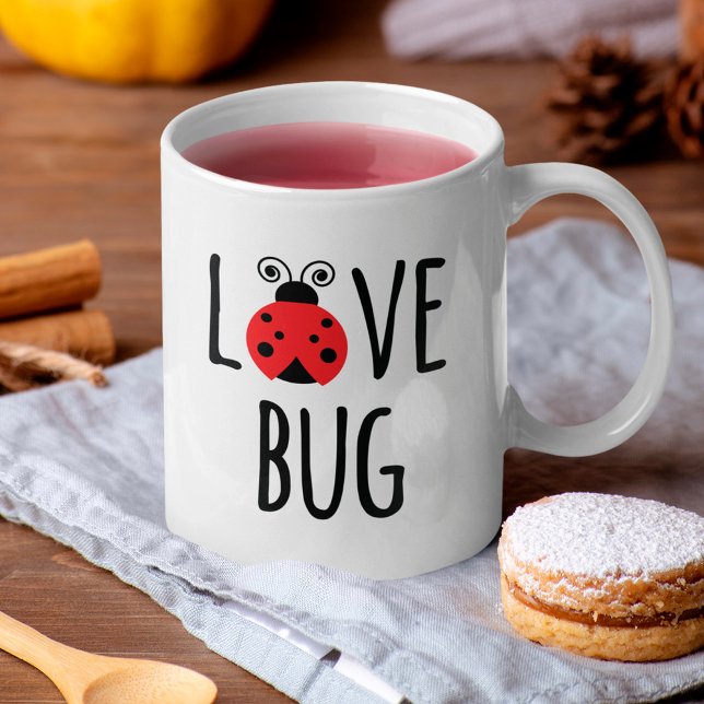 Liebe Bug Kaffeetasse (Von Creator hochgeladen)