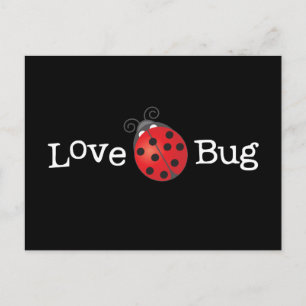 Liebe Bug - Ladybug Postkarte