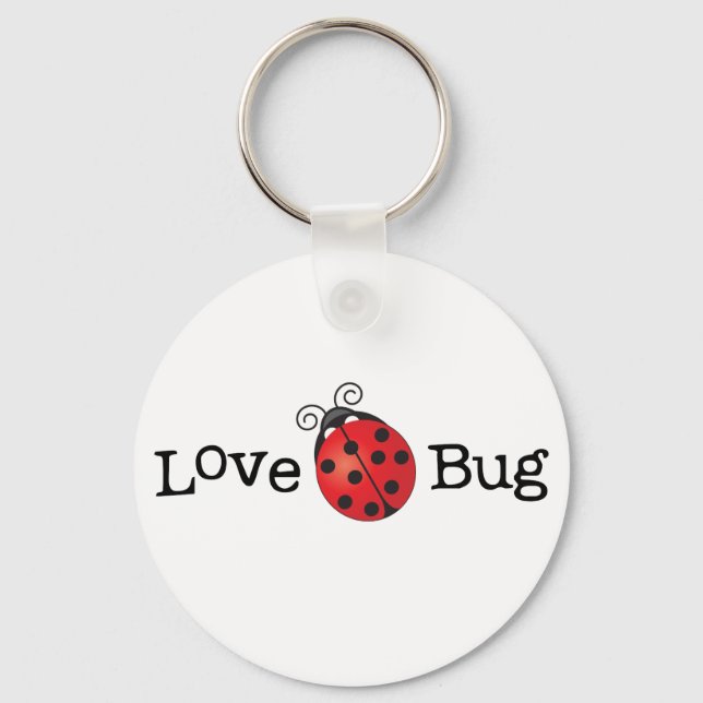 Liebe Bug - Ladybug Schlüsselanhänger (Vorderseite)