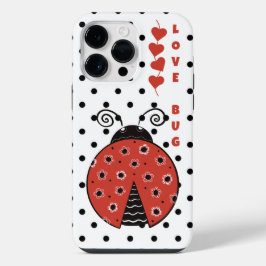 Liebe Bug Ladybug Tough Phone Case iPhone 14 Pro Max Hülle