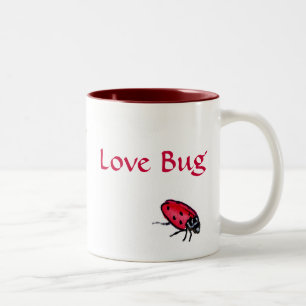 Liebe Bug Ladybuy Custom Art Tasse