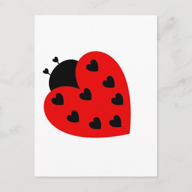 Liebe Bug Postkarte (Vorderseite)