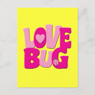 LIEBE BUG POSTKARTE