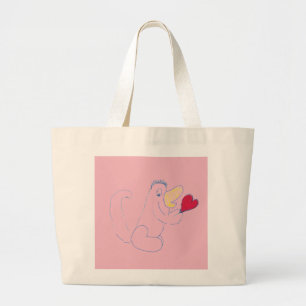 Liebe Bug Tote Bag Jumbo Stoffbeutel