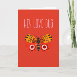 Liebe Bug Valentine's Day Card