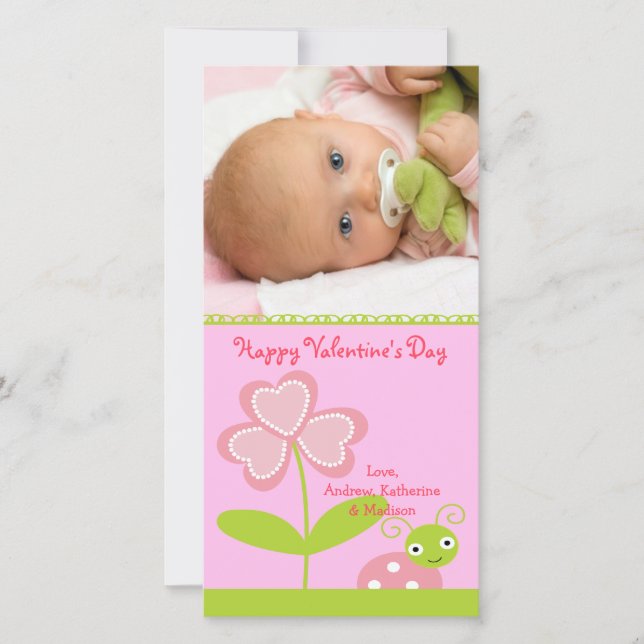 Liebe BUG Valentinstag Feiertagskarte (Vorderseite)