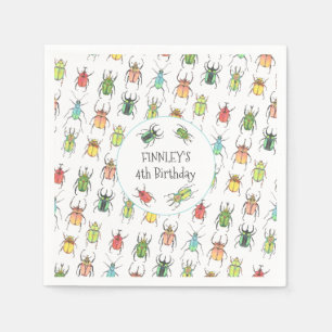 Liebe Bugs Käfer Kindergeburtstag Serviette