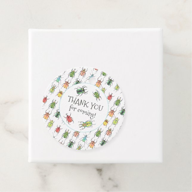 Liebe Bugs Käfer Vielen Dank Geschenkanhänger (Beispiel)