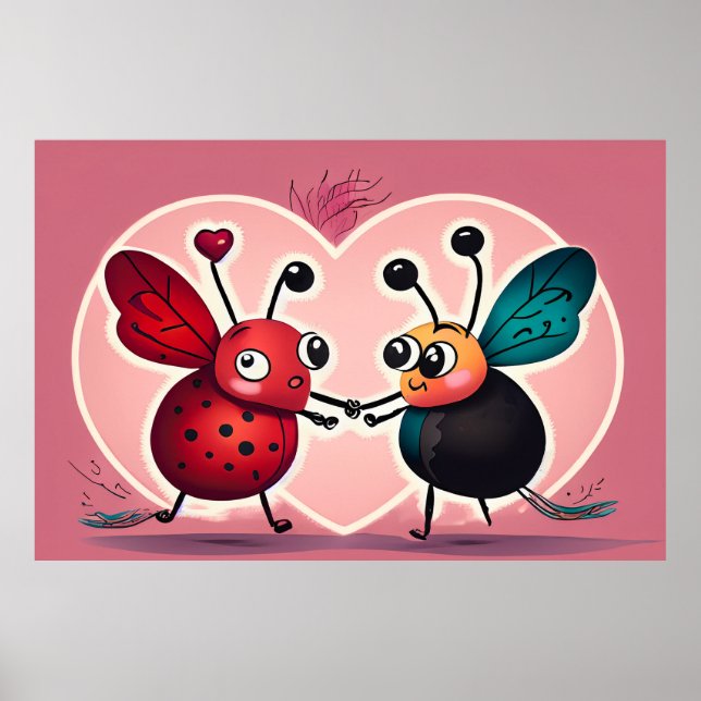 Liebe Bugs Poster (Vorne)