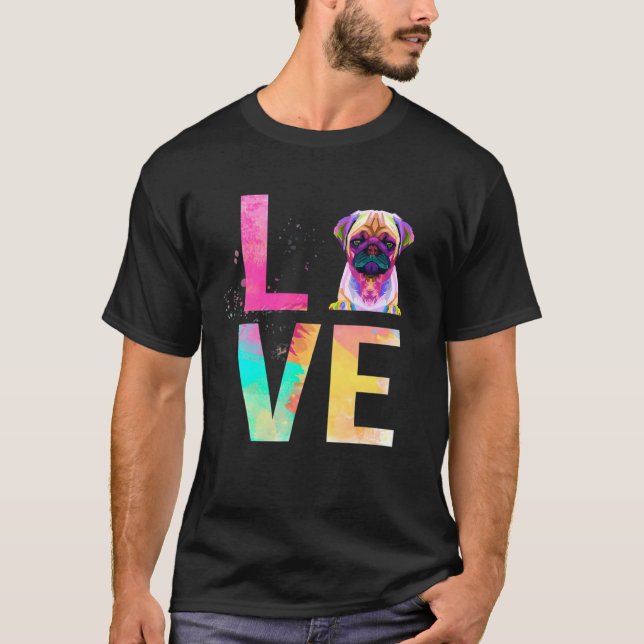 Liebe Bulldog T-Shirt (Vorderseite)