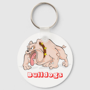 Liebe Bulldogs Cartoon Bulldog Welpe Dog Schlüsse Schlüsselanhänger