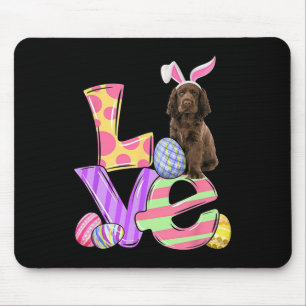 Liebe Bunny Sus Spaniel Hund Ostereier Osterfeier Mousepad