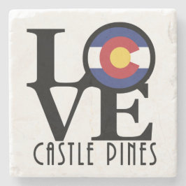 LIEBE Burgen von Bellinzona Steinuntersetzer