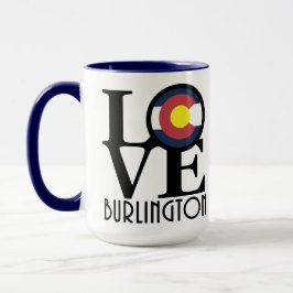 LIEBE Burlington Colorado 15oz Tasse
