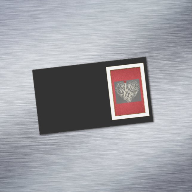 Liebe Business Card Magnet (Beispiel)