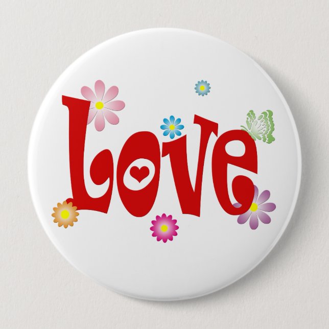 Liebe Button (Vorderseite)