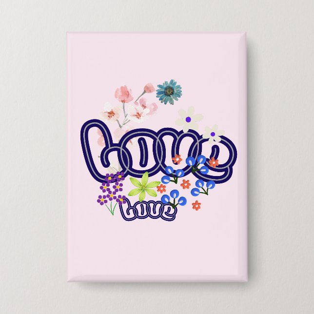 Liebe Button (Vorderseite)