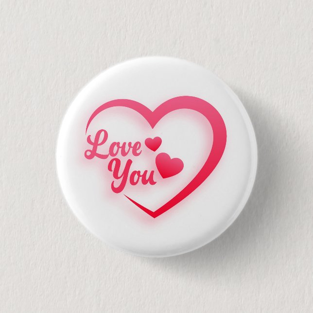 Liebe Button (Vorderseite)