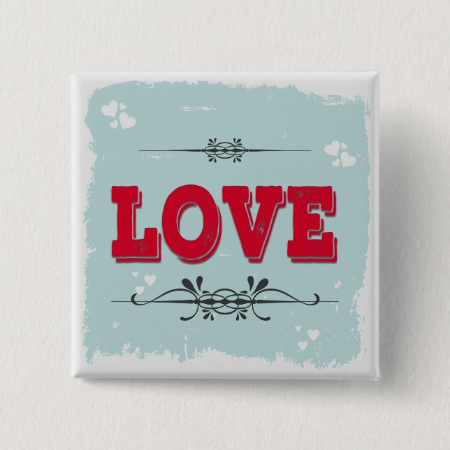 Liebe Button (Vorderseite)