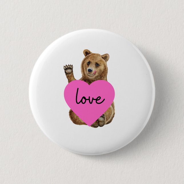 Liebe Button (Vorderseite)