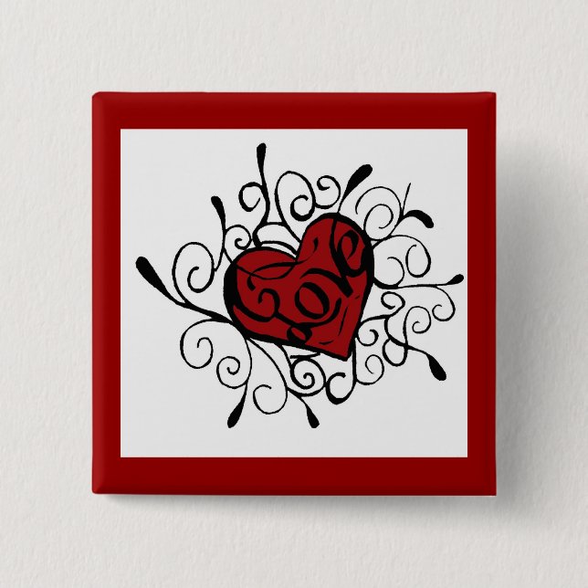 Liebe Button (Vorderseite)