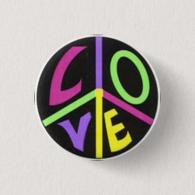Liebe-Button Button (Vorderseite)