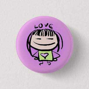 Liebe-Button - Smeople Button