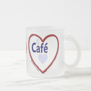 Liebe Café - Mattierte Tasse