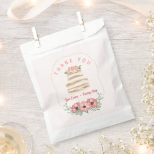 Liebe Cakes Floral Geschenktütchen