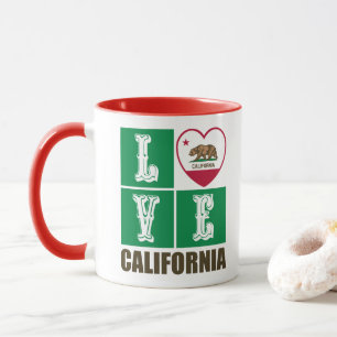 Liebe California State Flag Herbst Prix Tasse