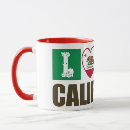 Liebe California State Flag Herbst Prix Tasse