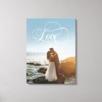 Liebe Calligraphy Wedding Foto