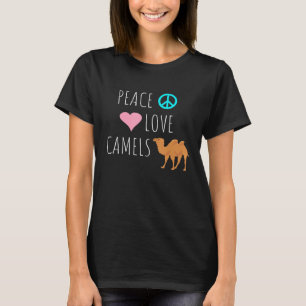 Liebe Camels Niedlich Camel Wüstentier T-Shirt