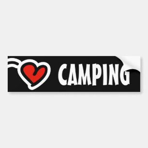 Liebe-Campings-Autoaufkleber Autoaufkleber