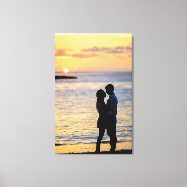 Liebe Canva Leinwanddruck (Vorderseite)