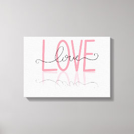Liebe Canvas Print Leinwanddruck
