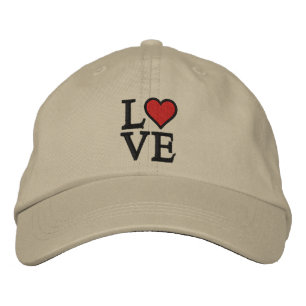 Liebe Cap Bestickte Kappe