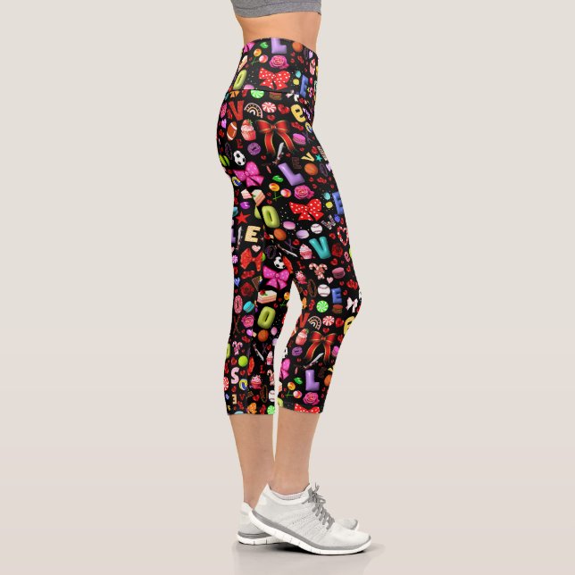 Liebe Capri Leggings (Rechts)
