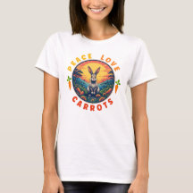 Liebe Carrots, Funny Rabbit Lover Retro