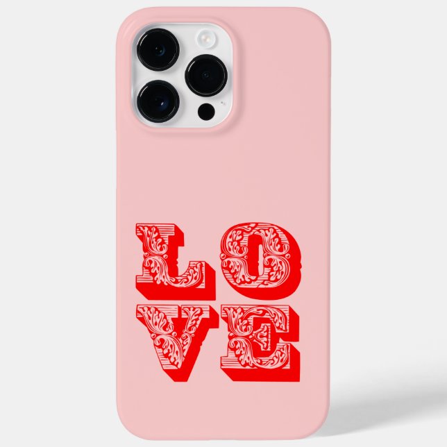 Liebe Case-Mate iPhone Hülle (Rückseite)