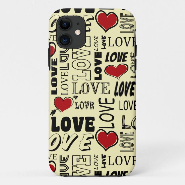 Liebe Case-Mate iPhone Hülle (Rückseite)