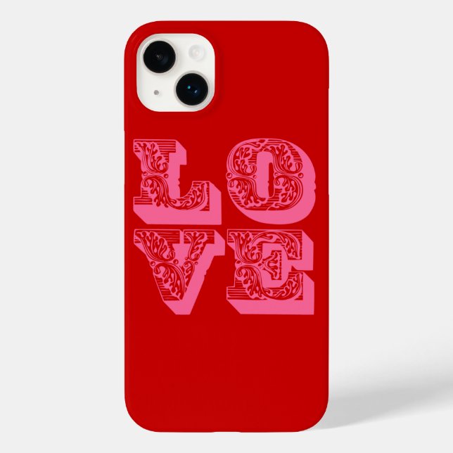 Liebe Case-Mate iPhone Hülle (Rückseite)